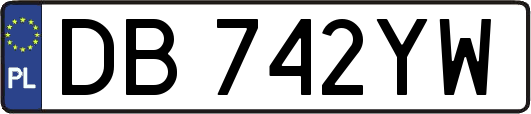DB742YW