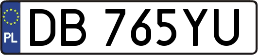 DB765YU
