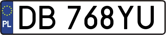 DB768YU