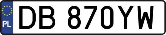 DB870YW