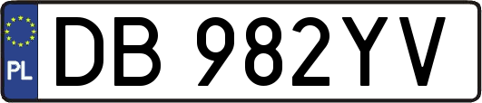 DB982YV