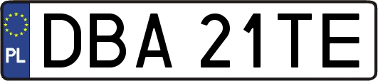 DBA21TE