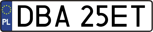 DBA25ET
