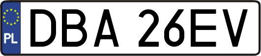DBA26EV