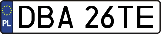 DBA26TE