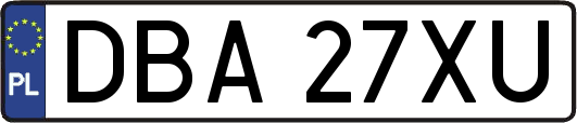 DBA27XU