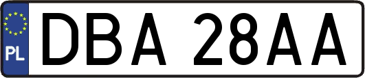 DBA28AA