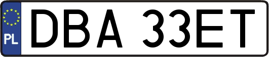 DBA33ET