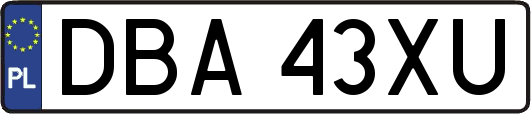 DBA43XU