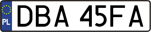 DBA45FA