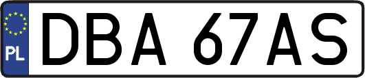 DBA67AS