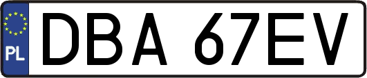 DBA67EV