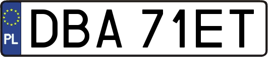 DBA71ET