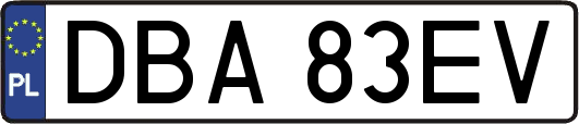 DBA83EV