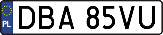 DBA85VU