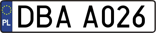 DBAA026