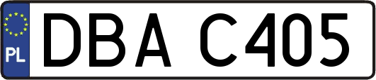 DBAC405