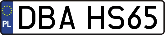 DBAHS65