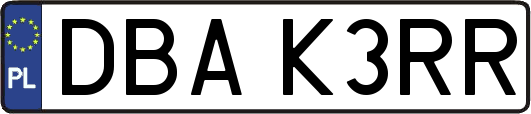 DBAK3RR