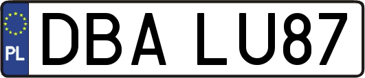 DBALU87