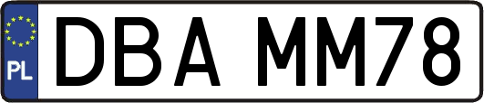 DBAMM78