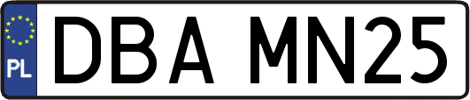 DBAMN25