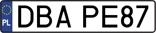 DBAPE87