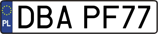 DBAPF77
