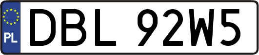 DBL92W5