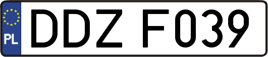DDZF039