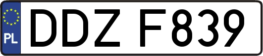 DDZF839