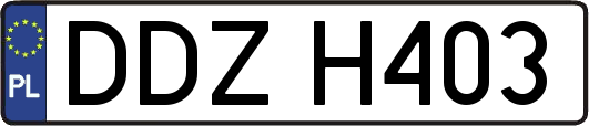 DDZH403