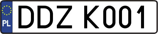 DDZK001