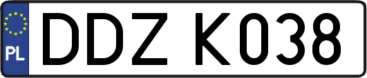 DDZK038