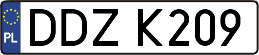 DDZK209