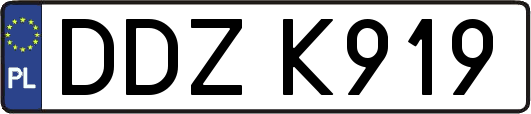 DDZK919