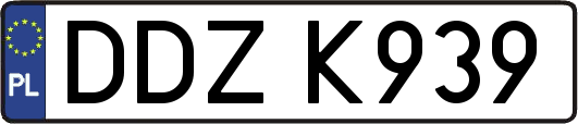 DDZK939