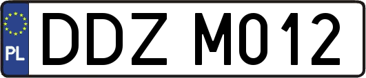 DDZM012