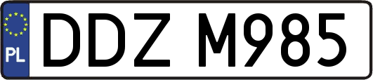 DDZM985