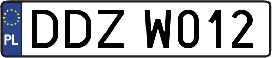 DDZW012