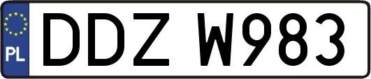DDZW983