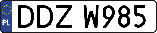 DDZW985