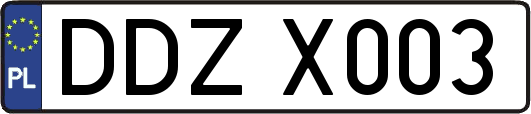 DDZX003