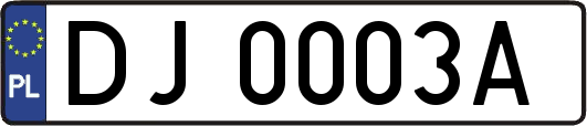 DJ0003A