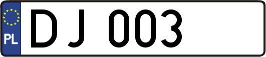 DJ003