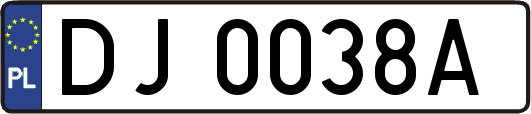DJ0038A