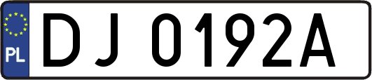 DJ0192A