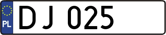 DJ025