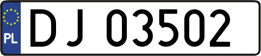 DJ03502