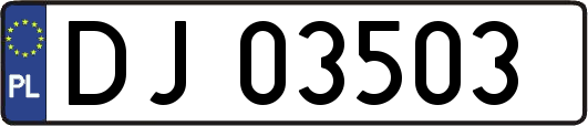 DJ03503